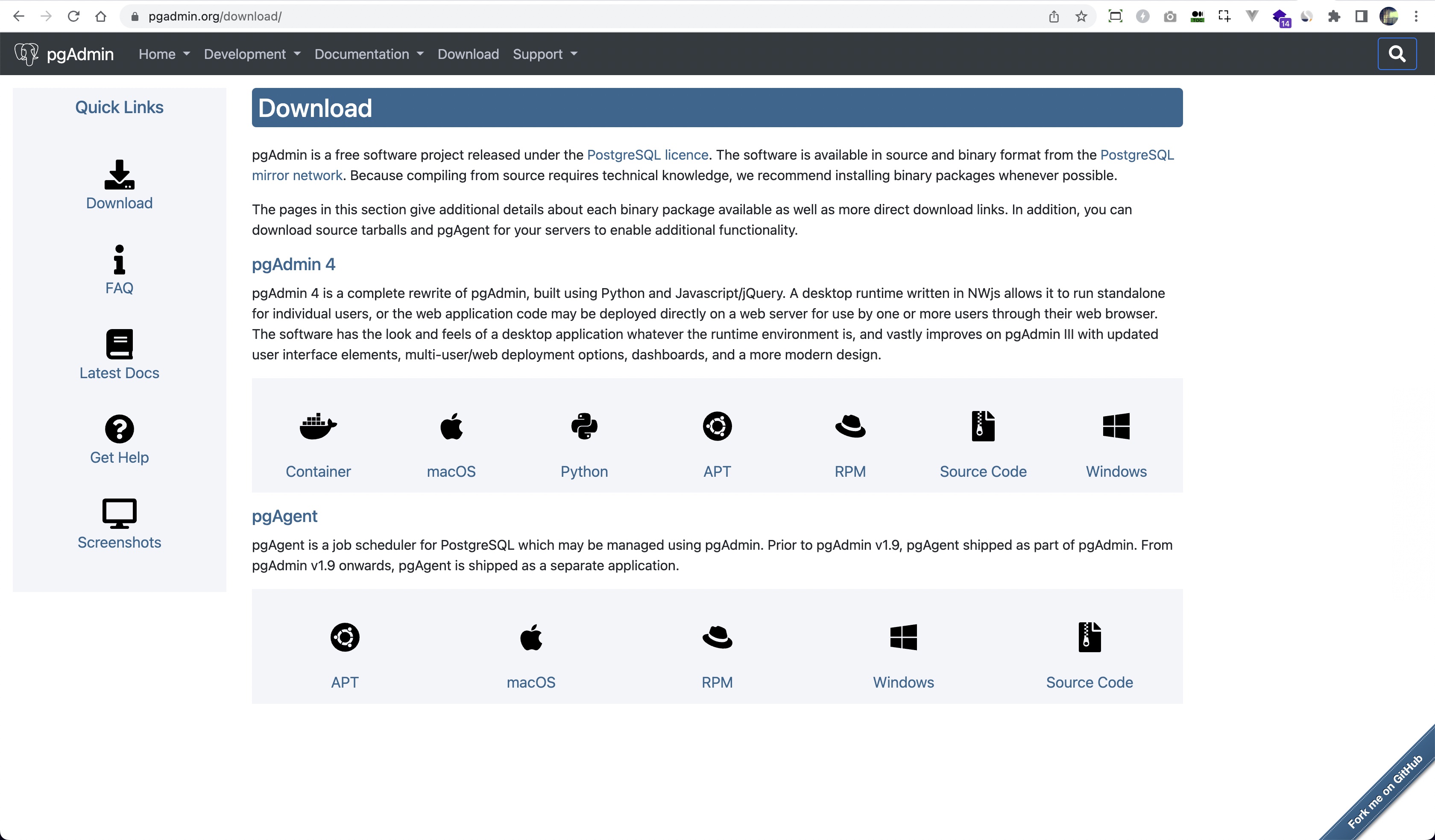 PgAdmin 4 for PostgreSQL Database Management